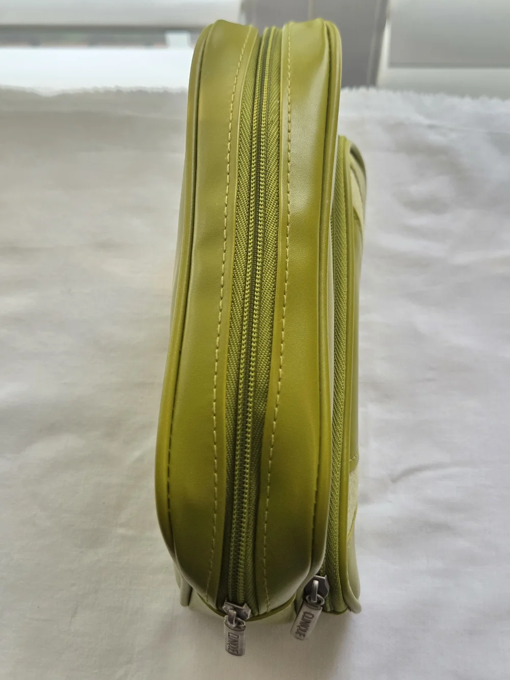 Clinique Olive Green Makeup Case with Makeup And Skincare NWT